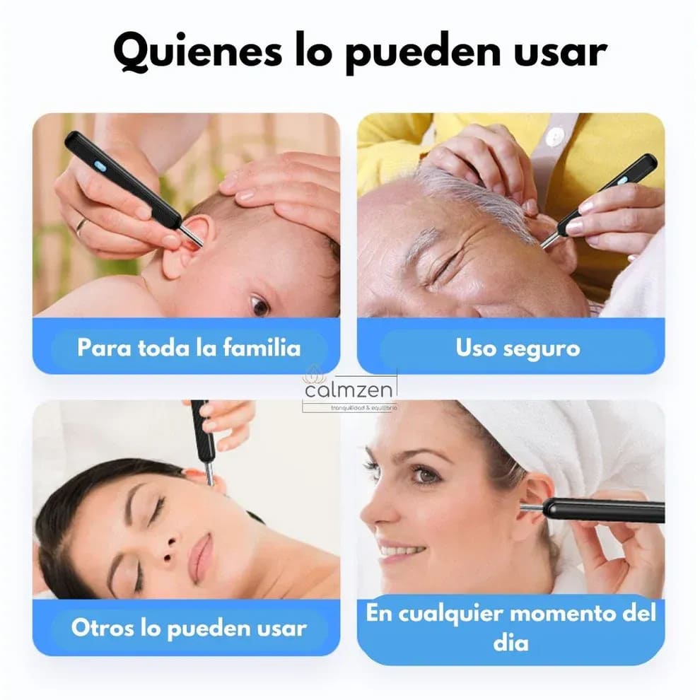 Otoscopio con Cámara HD Bluetooth