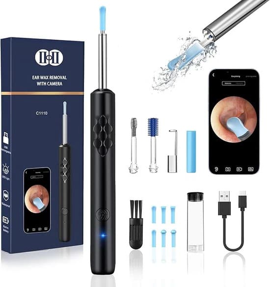 Otoscopio con Cámara HD Bluetooth